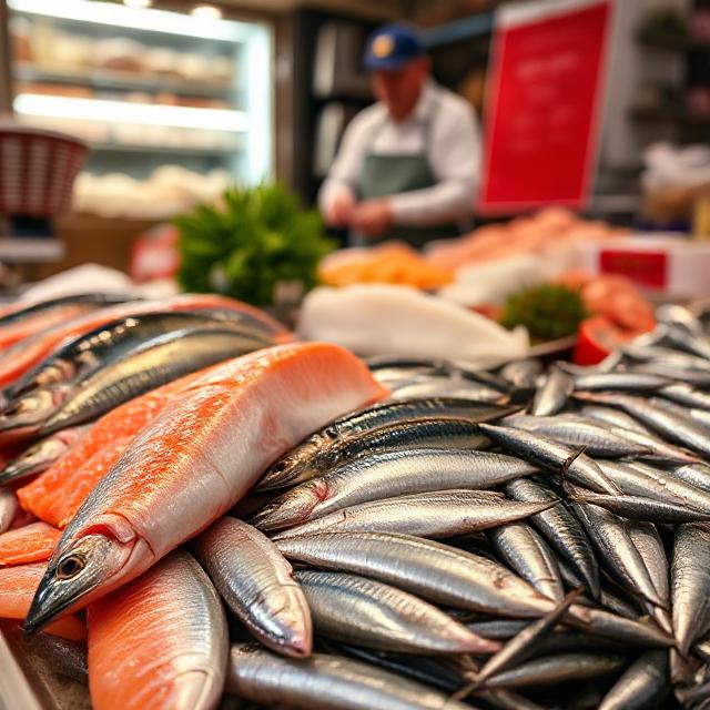 Salmon, Mackrel and Sardines