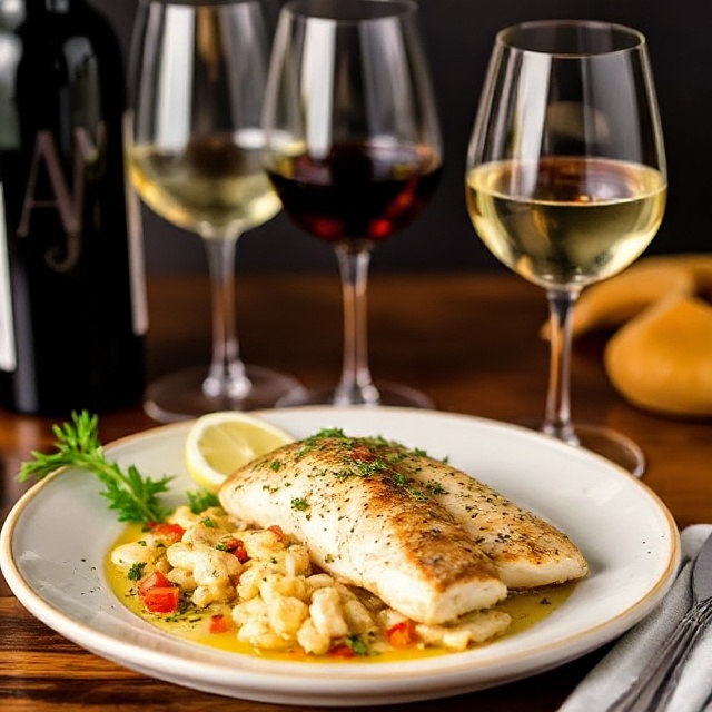 Salmon and wine the perfect complement