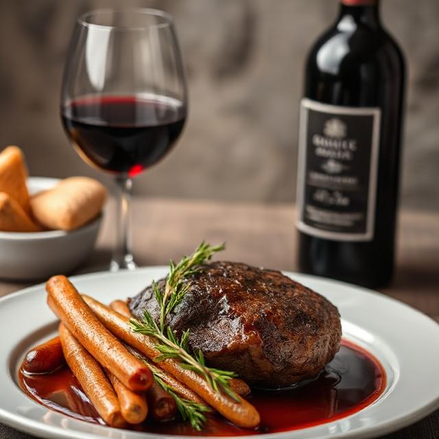 Por Roast and wine pairings